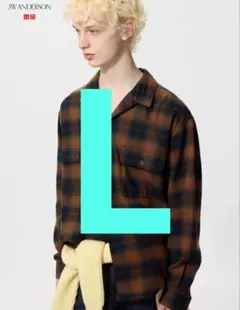 【UNIQLO JW ANDERSON】ブラッシュドコットンオーバーサイズシャツ