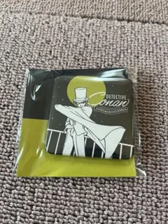 名探偵コナン　コナン探偵社　怪盗キッド　黒羽快斗　スクエア缶バッジ