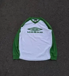00s UMBRO ビッグロゴ ゲームシャツ Y2K テック シティーボーイ
