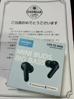 ワイヤレスイヤホン Soundcore Life P2 Mini