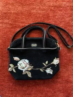 FEILER フェイラー ローザソアーヴェ 2wayバッグ　シェニール織