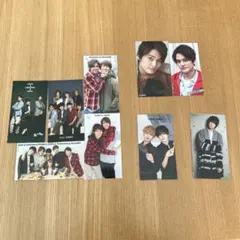 山下智久 中山優馬 美少年 WEST NEWS 厚紙カード 9枚セット