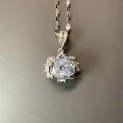 宝石ネックレス　アクアマリン　ヴィンテージ風　新品未使用　美品！セット可　323