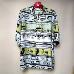 ヴィンテージ【美品】SINA COVA シナコバ 半袖アロハシャツのサムネイル