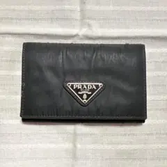 moco 様 専用☆ PRADA 名刺入れ カードケース 三角プレート ブラックのサムネイル