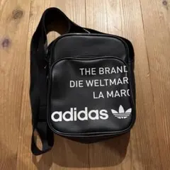 adidas ショルダーバッグ ブラック トレフォイルのサムネイル