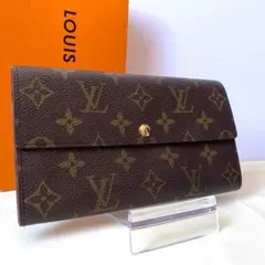 ルイヴィトン モノグラム ポシェットポルトモネクレディ 長財布