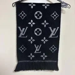 Louis Vuitton マフラー 黒 モノグラム