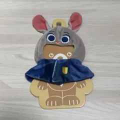 ユニベアシティ ポンチョ ズートピア ニック ジュディ ぬい