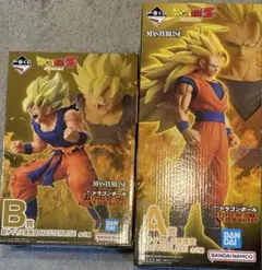 補償付メルカリ便未開封品ドラゴンボール一番くじA賞B賞孫悟空フィギュア2点セット