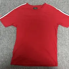 【値下げ交渉可】ザラ 半袖 Tシャツ カットソー M 赤のサムネイル