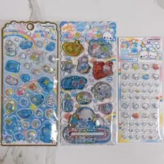 あわわちゃん ウォーターシール メロウアクアリウムシール ブロックシール