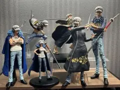 ワンピース　ONE PIECE トラファルガー・ローフィギュア6種セット売り