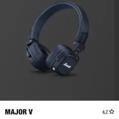 Marshall MAJOR V ワイヤレスヘッドホン ネイビーのサムネイル
