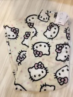 ハローキティ マイクロ総柄ロングパンツ ルームウェア 新品