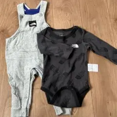 THE NORTH FACE ベビー オーバーオール、ロンパース 80