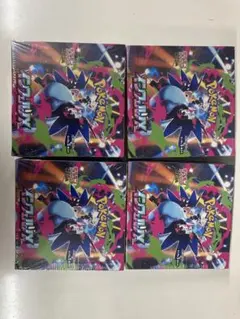 【シュリンク付き】ポケモンカードゲーム MEGAインフェルノX 4box