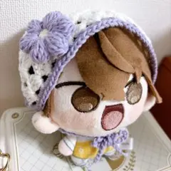 にじさんじ ぬいぐるみ にじまるっと ヘッドドレス バブーシュカ 紫 ぬい服