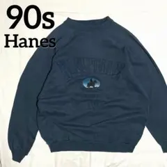 USA製90s鬼フェードスウェットトレーナーオールドデザイン古着
