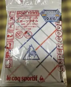 le coq sportif ・スーパークールスポーツタオル・冷感・UVカットのサムネイル