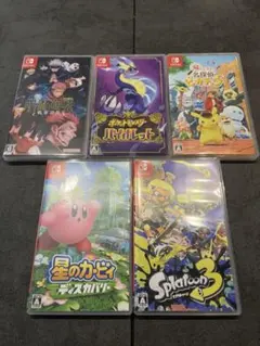 ポケモン Switchソフト 4本まとめ 動作確認済み - メルカリ