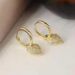 ピアス レディース 人気 金属アレルギー対応 リングピアス18金 k18★