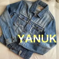 ヤヌーク　Gジャン　デニムジャンバー　ユーズド加工　ヴィンテージ　レア