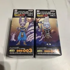 ドラゴンボール アドバージ 4 ビルス & 5 ウイス フィギュアセット
