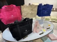 ザ　カハラホテル　ヨコハマ　新品　黒のトートバッグとアメニティ