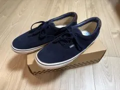 VANS ERA コーデュロイ スニーカー ネイビー ✖︎ ブラウン 29 - メルカリ