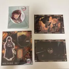 鬼滅の刃 時透無一郎 缶バッジ アクスタ ポスカ 4点セット