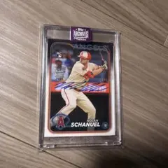 値下げ可能　Topps Nolan Schanuel Auto RC