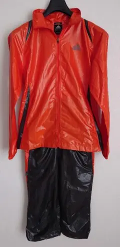 adidas Clima365 ウィンドブレーカー オレンジ/黒