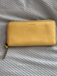 COLE HAAN イエロー レザー 長財布のサムネイル