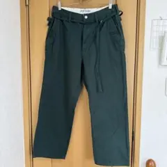 GRAMICCI×BEAMSコラボ別注ステッチクライミングパンツS グリーン 