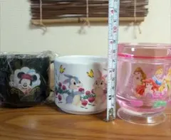 ミッキーバンビ プリンセスマグカップ グラスお弁当入れディズニーグッズ8点セット