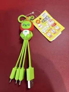 3-in-1 ご当地充電ケーブル アルクマデザイン