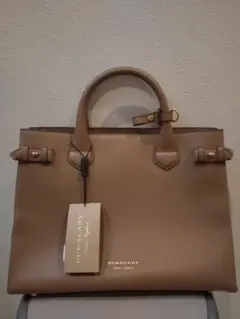 【新品・タグ付】BURBERRY ダークサンド トートバッグ