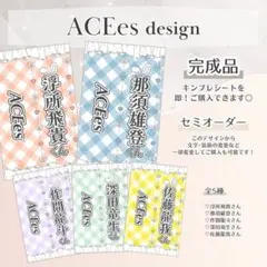 全5種┊ACEes 完成品キンブレシート