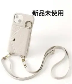 レザー スマホケース ショルダーストラップ付き　iPhone 12 Pro