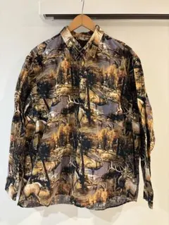 ozz conte 長袖シャツ 総柄シャツ 長袖シャツ 龍 - メルカリ