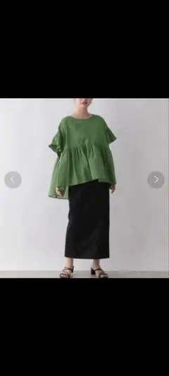 ローリーズファーム　ボイルフリルチュニック