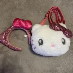 ハローキティポシェット・カチューシャ