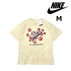 ナイキ 半袖 Tシャツ US購入 前プリント(M)ベージュ 180814