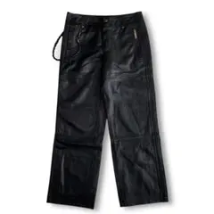 Y2K 00s archive adidas アディダス　レザー調　パンツ Y2K 00s archive adidas アディダス レザー調 パンツ メンズ