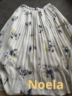 Noela 花柄 シフォンスカート