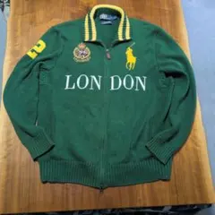 Polo by Ralph Lauren グリーン ジャンパー L