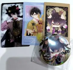 ディアラバ　キノ　缶バッジ　クリア、ポラ風ラメカード