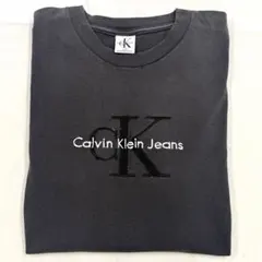 90s Calvin Klein bootleg Tシャツ USA製 刺繍ロゴのサムネイル