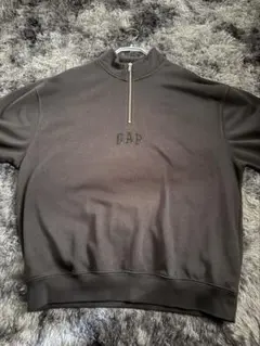 ☆*☆様 GAP ハーフジップ スウェット Lサイズ ダークブラウン